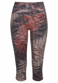 LASCANA Active Caprileggings Tights Damen gemustert-braun