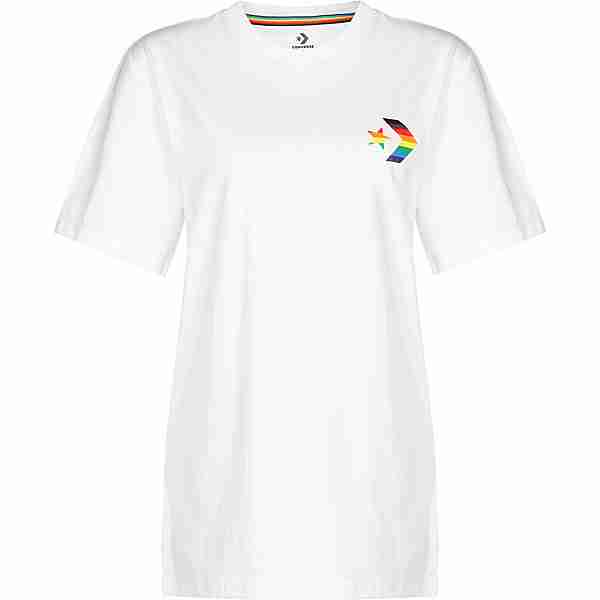 CONVERSE Pride T-Shirt Damen weiß