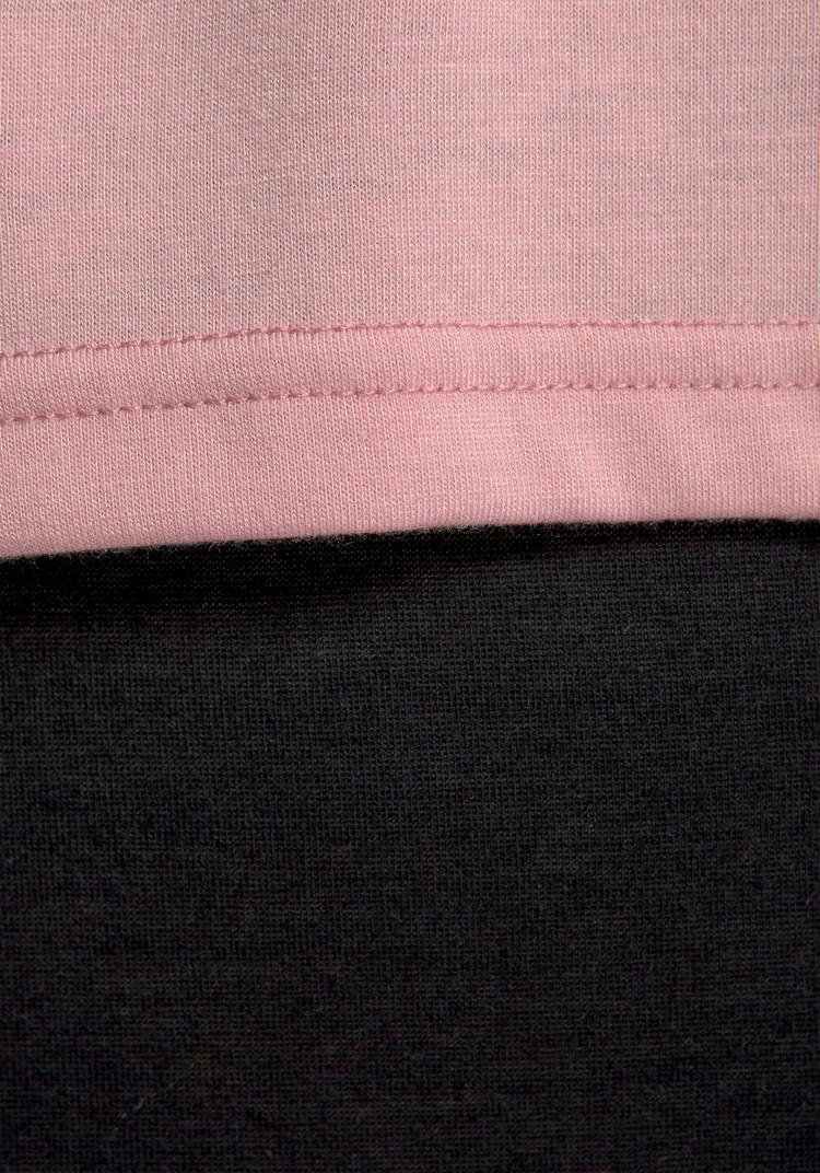 LASCANA Active LASCANA Active 2-in-1-Shirt 2-in-1 Shirt Damen - rosa-schwarz - 4 | SportScheck