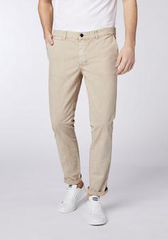 Rückansicht von Chiemsee Hose Chinohose Herren Oxford Tan