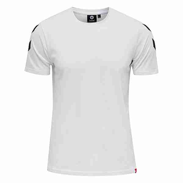 hummel hmlLEGACY CHEVRON T-SHIRT T-Shirt WHITE