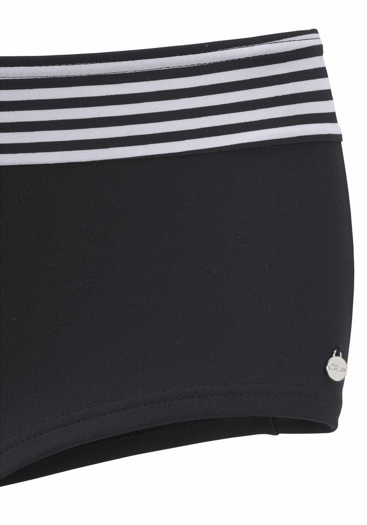 S.OLIVER S.OLIVER B&uuml;gel-Bikini Bikini Set Damen - schwarz- bordeaux - 0 | SportScheck