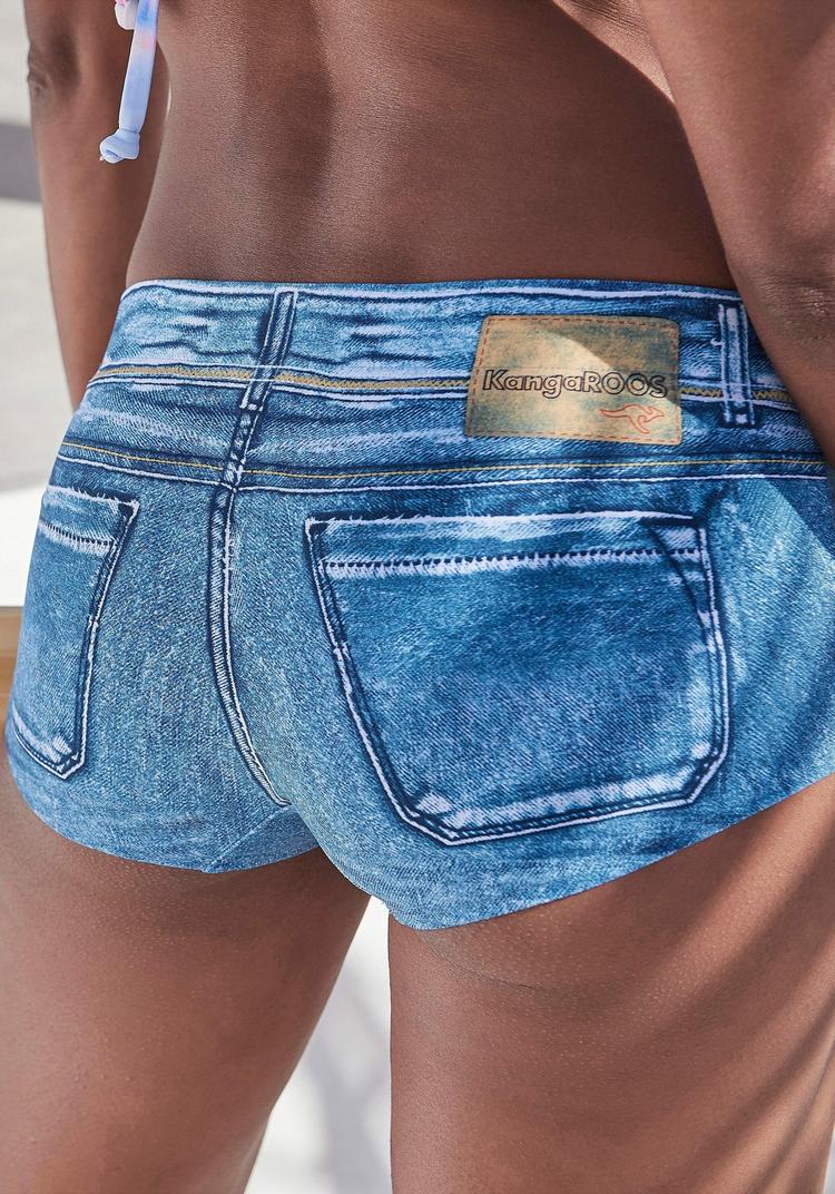 KangaROOS KangaROOS Bikini-Hotpants Bikini Hose Damen - jeansblau - 1 | SportScheck