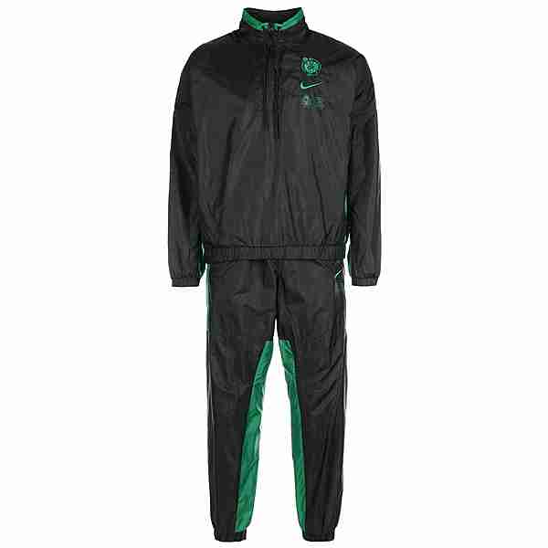 Nike NBA Boston Celtics Courtside Trainingsanzug Herren schwarz / grün