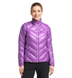 Rückansicht von Haglöfs L.I.M Essens Jacket Outdoorjacke Damen Purple Ice