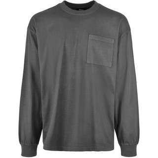 Urban Classics Pigment Dyed Pocket Longshirt Herren grau