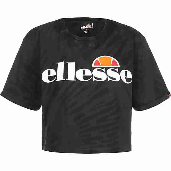 Ellesse Alberta Crop T-Shirt Damen schwarz