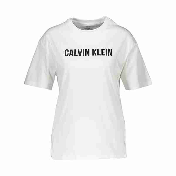 Calvin Klein Logo Boyfriend T-Shirt Damen T-Shirt Damen weissschwarz