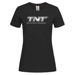 TNT Logo-Tee T-Shirt Damen schwarz