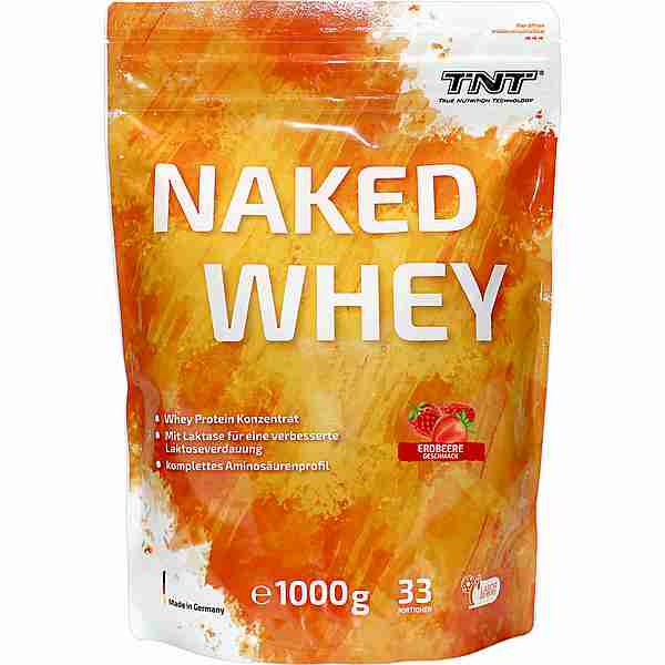 TNT Naked Whey Protein Proteinpulver Erdbeer