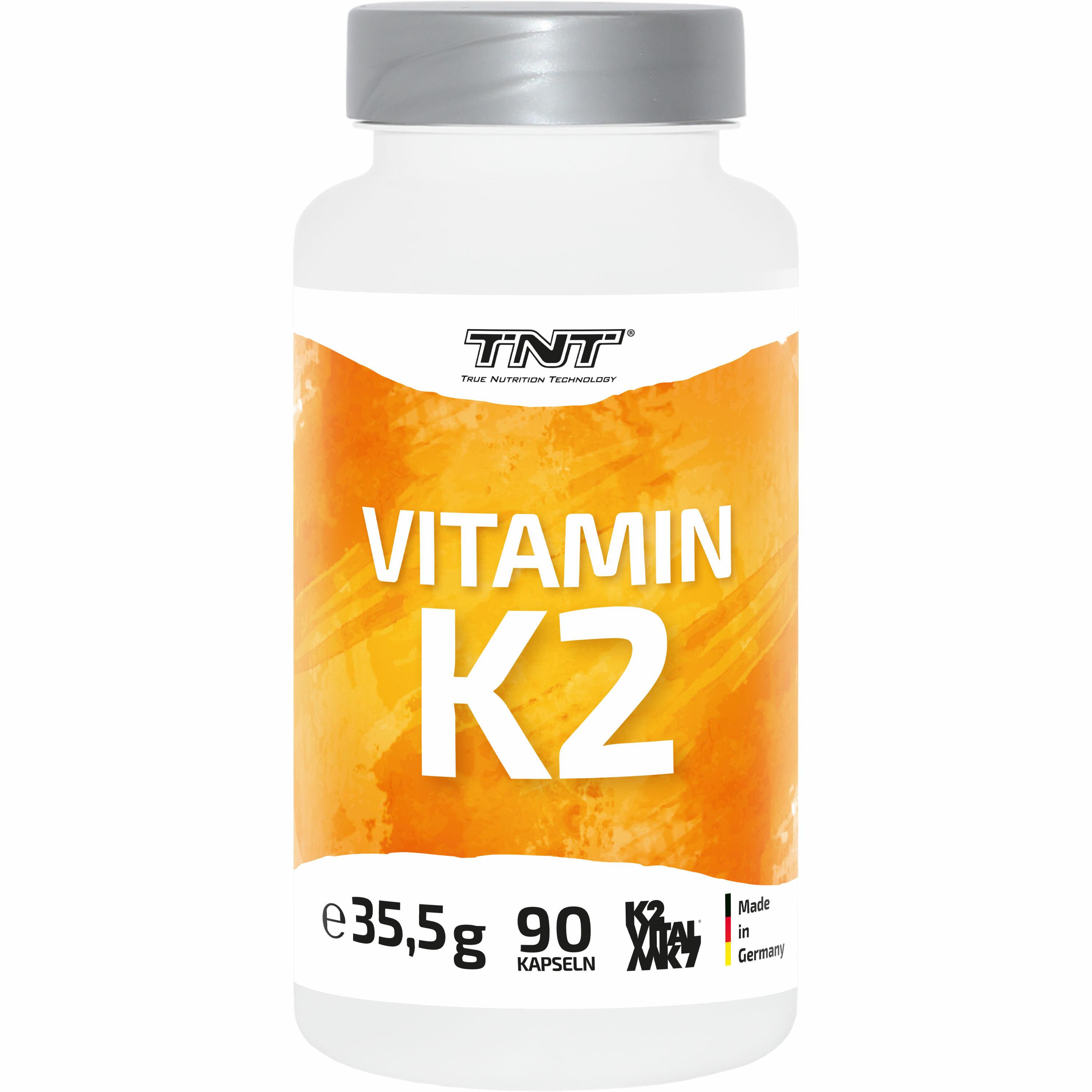 TNT Vitamin K2 Vitaminkapseln ohne Geschmack