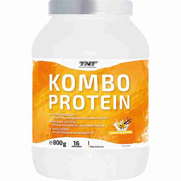 TNT Kombo Protein Proteinpulver Vanille-Milchshake