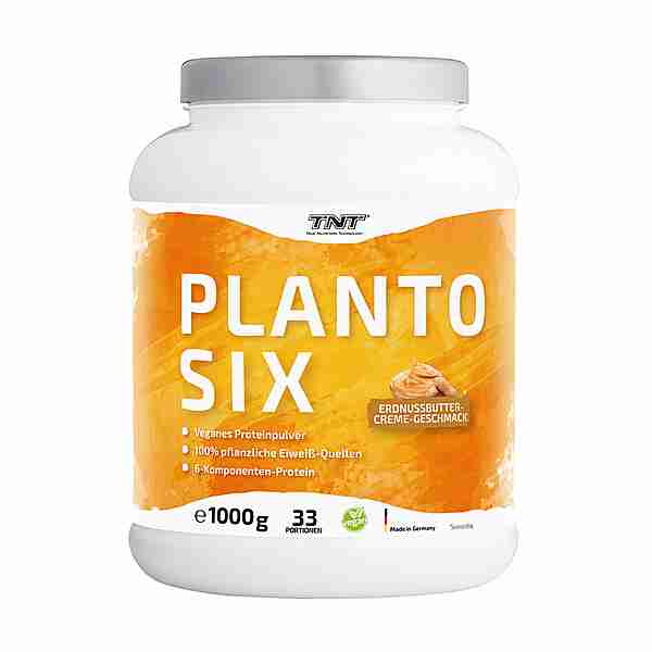 TNT Planto Six Proteinpulver Erdnussbutter-Creme