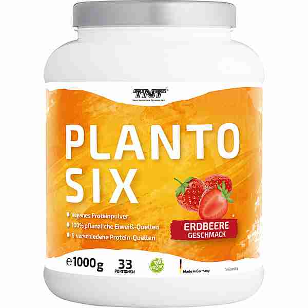 TNT Planto Six Proteinpulver Erdbeere
