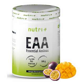 Nutri+ EAA Essential Aminos Aminosäurepulver Mango-Maracuja