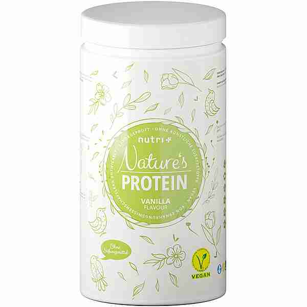 Nutri+ Natures Protein Proteinpulver Vanille