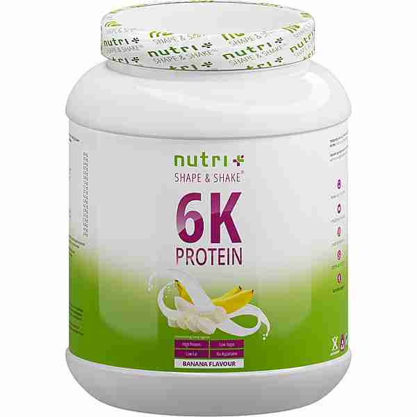Nutri+ 6K-Protein Proteinpulver Banane