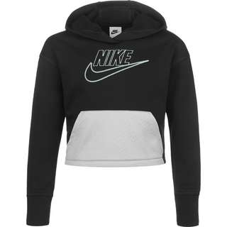 Nike Sportswear Club Fleece Icon Clash Hoodie Kinder schwarz/grau