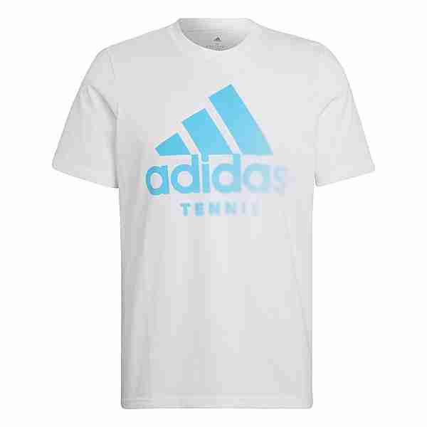 adidas Tennis AEROREADY Graphic T-Shirt T-Shirt Herren Weiß