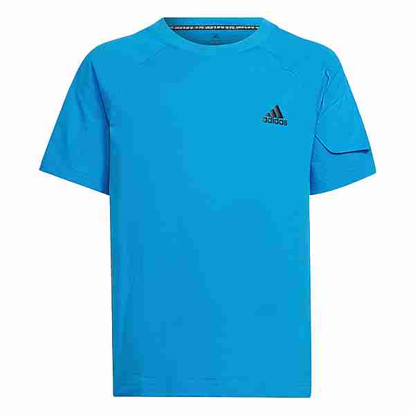 adidas Designed for Gameday T-Shirt T-Shirt Kinder Blau