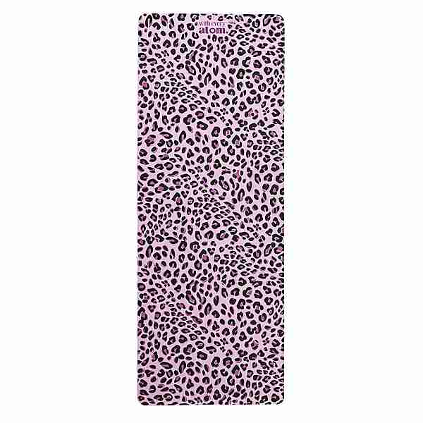 With Every Atom Pink Leopard Matte pink