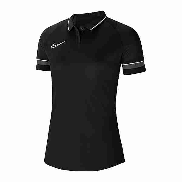 Nike Academy 21 Poloshirt Damen Poloshirt Damen schwarzweissgrau