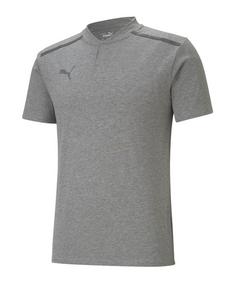 PUMA teamCUP Casuals Poloshirt Poloshirt Herren graugrau