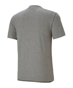 Rückansicht von PUMA teamCUP Casuals Poloshirt Poloshirt Herren graugrau