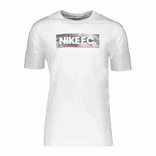 Nike F.C. T-Shirt Funktionsshirt Herren weiss