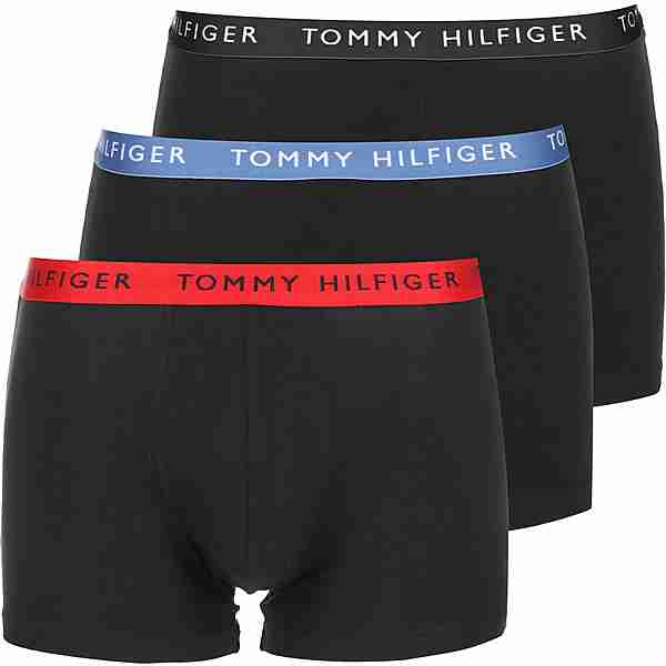 Tommy Hilfiger Trunk 3 Pack Boxershorts Herren schwarz