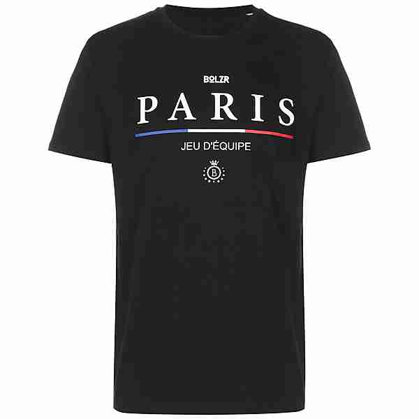 Bolzr Paris T-Shirt Herren schwarz / weiß
