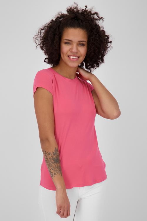 Rückansicht von ALIFE AND KICKIN MimmyAK A T-Shirt Damen flamingo