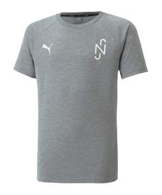 PUMA NJR Evostripe T-Shirt Kids Funktionsshirt Kinder grau