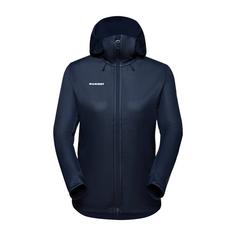 Mammut GORE-TEX Ultimate VII Hooded Softshelljacke Damen marine