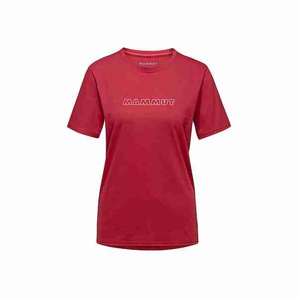 Mammut Core Logo T-Shirt Damen blood red