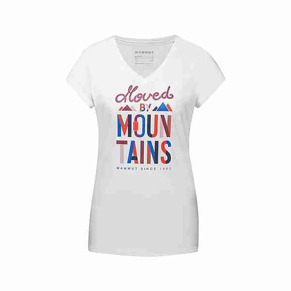 Mammut Massone Slogan T-Shirt Damen white