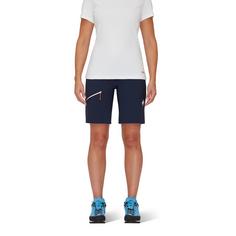 Rückansicht von Mammut Taiss Shorts Damen marine