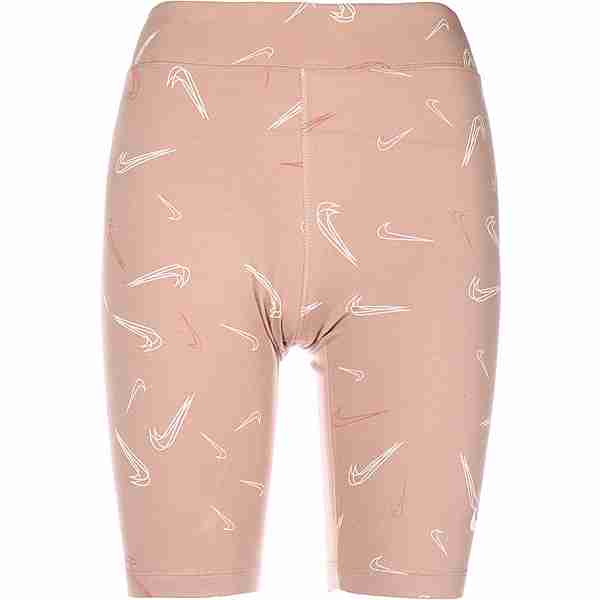 Nike Sportswear AOP Print Short Leggings Damen pink