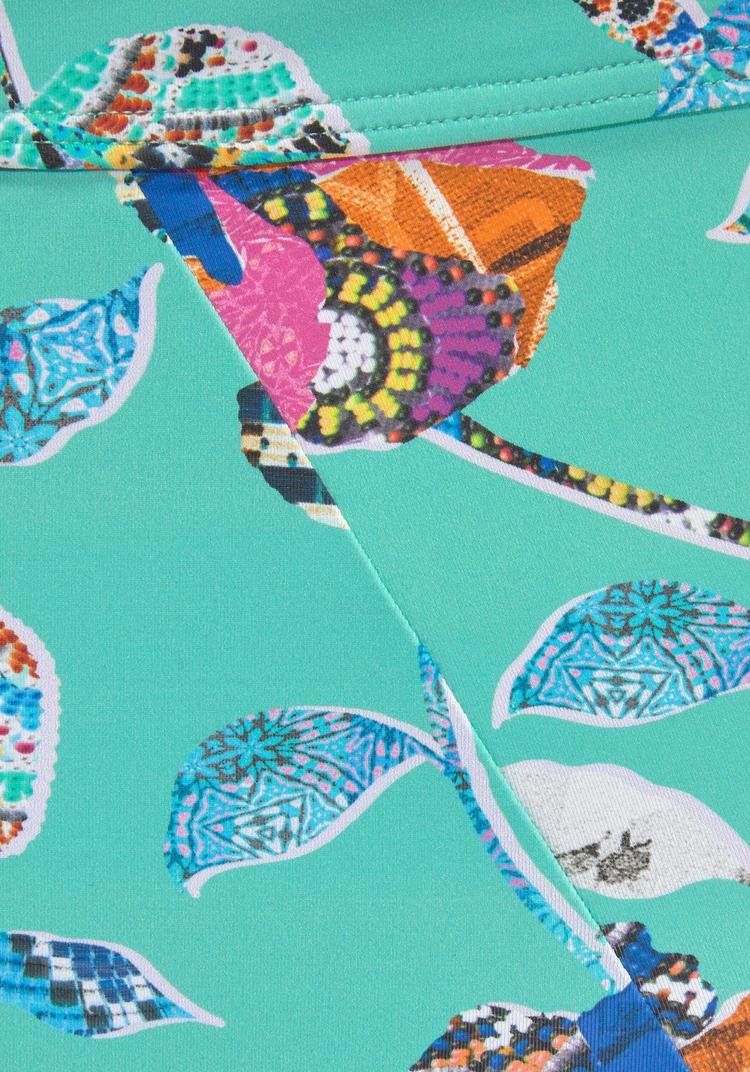 sunseeker sunseeker Highwaist-Bikini-Hose Bikini Hose Damen - t&uuml;rkis-bunt - 1 | SportScheck