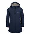 Trollkids Kristiansand Softshelljacke M&auml;dchen - Marineblau / Orange