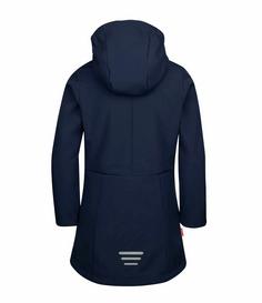 Rückansicht von Trollkids Kirkenes Funktionsjacke Kinder Marineblau / Orange