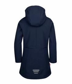 Rückansicht von Trollkids Kristiansand Winterjacke Kinder Marineblau / Orange