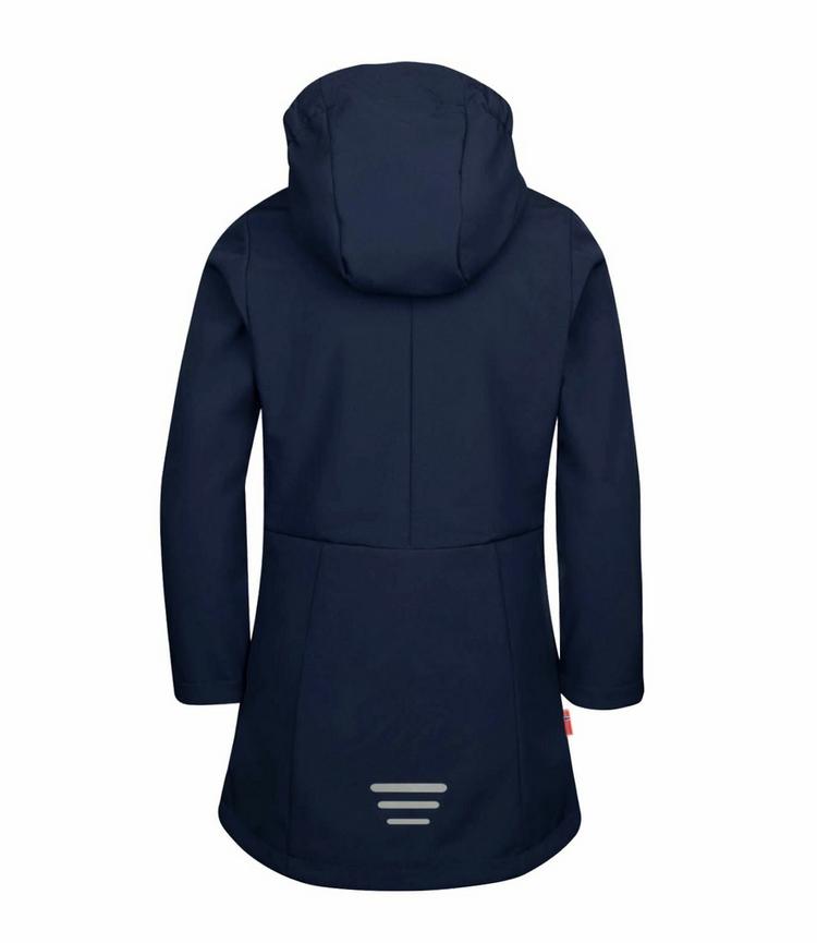 Trollkids Trollkids Kristiansand Softshelljacke M&auml;dchen - Marineblau / Orange - 0 | SportScheck