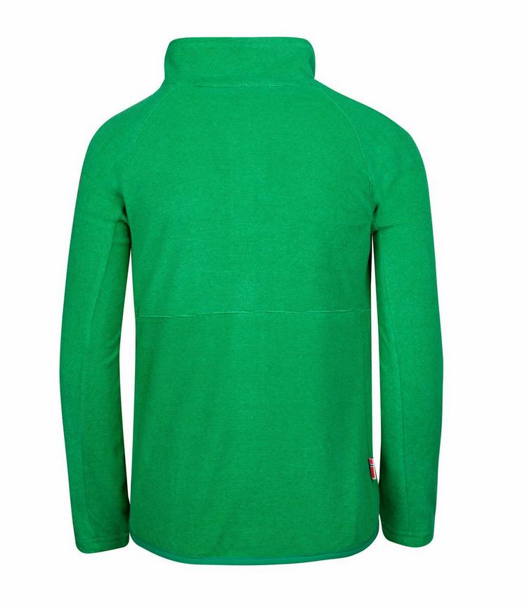 Trollkids Trollkids Noresund Fleecejacke M&auml;dchen - Pfeffergr&uuml;n/Marineblau - 0 | SportScheck