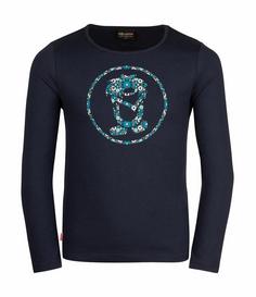 Trollkids Stavanger Longshirt Kinder Marineblau