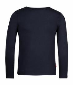 Rückansicht von Trollkids Stavanger Longshirt Kinder Marineblau