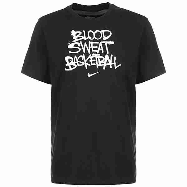 Nike Blood Sweat Basketball Shirt Herren schwarz / weiß