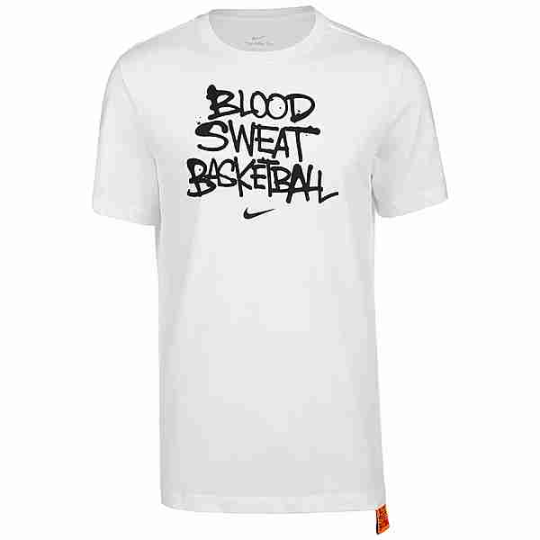 Nike Blood Sweat Basketball Shirt Herren weiß / schwarz
