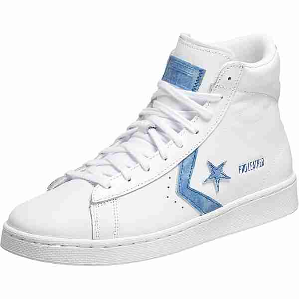 CONVERSE Pro Leather Dip Dyed HI Sneaker weiß/blau