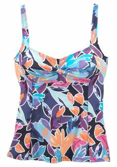 sunseeker Bügel-Tankini-Top Tankini Oberteil Damen marine-bedruckt